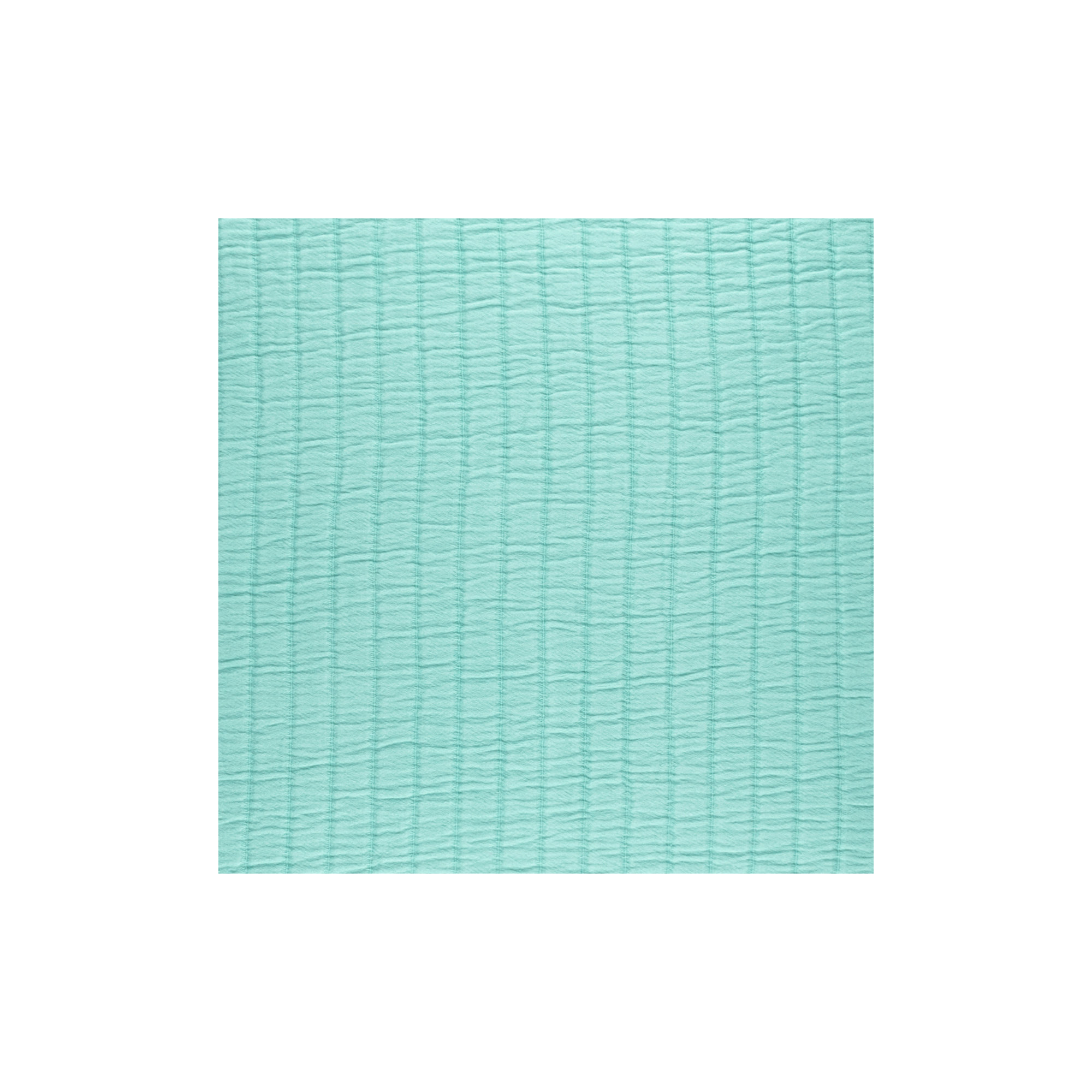 Boyfriend 100% Cotton Envelope Sham, Turquoise, Euro