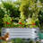 Galvanized Raised Garden Bed Silver-1408503366