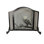 Leyver 1 Panel Steel Fireplace Screen