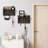 Wall 8 - Hook Wall Mounted Coat Rack
