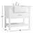 Pelaghia 36'' Single Bathroom Vanity with Marble Top-57367889