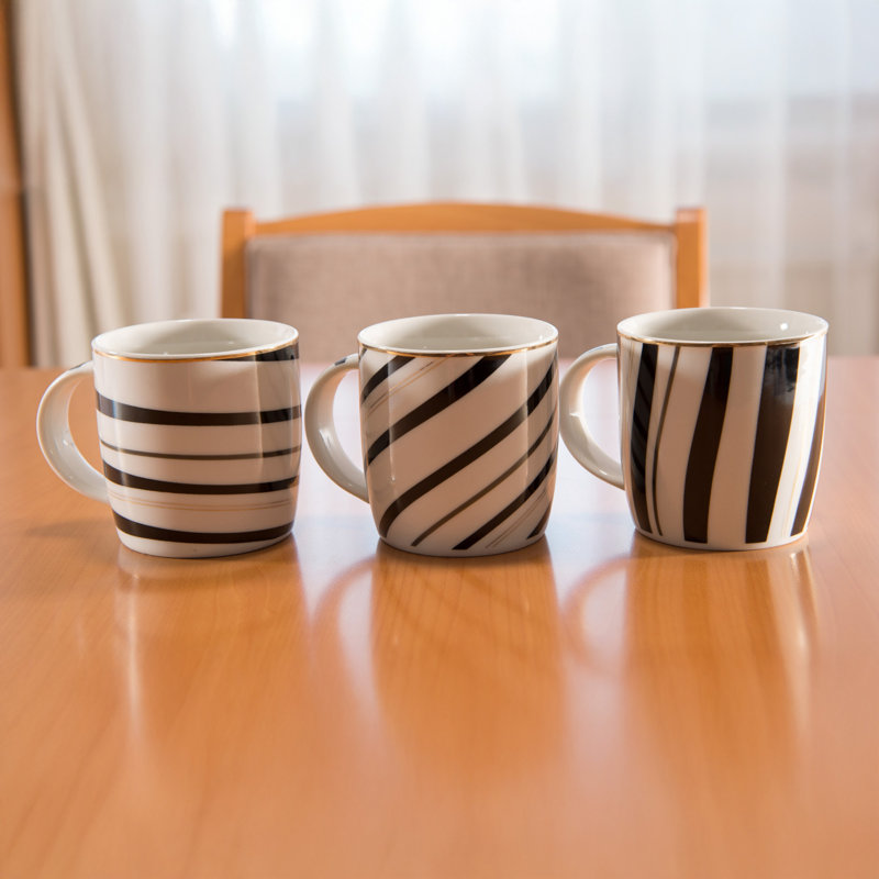 Ensemble de 3 tasses en céramique Marlee
