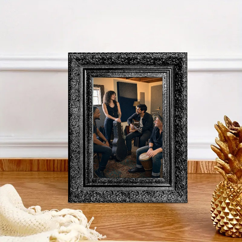 Cadre photo noir élégant 1pc pour photos 8 "x 10" et décor de vestibule