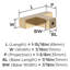 Bouton d'armoire Intersect 1-15 / 16 pouces (49mm) - paquet de 10-124174059-111778210