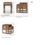 Ensemble de 2 tables d'appoint Cinna-70773051
