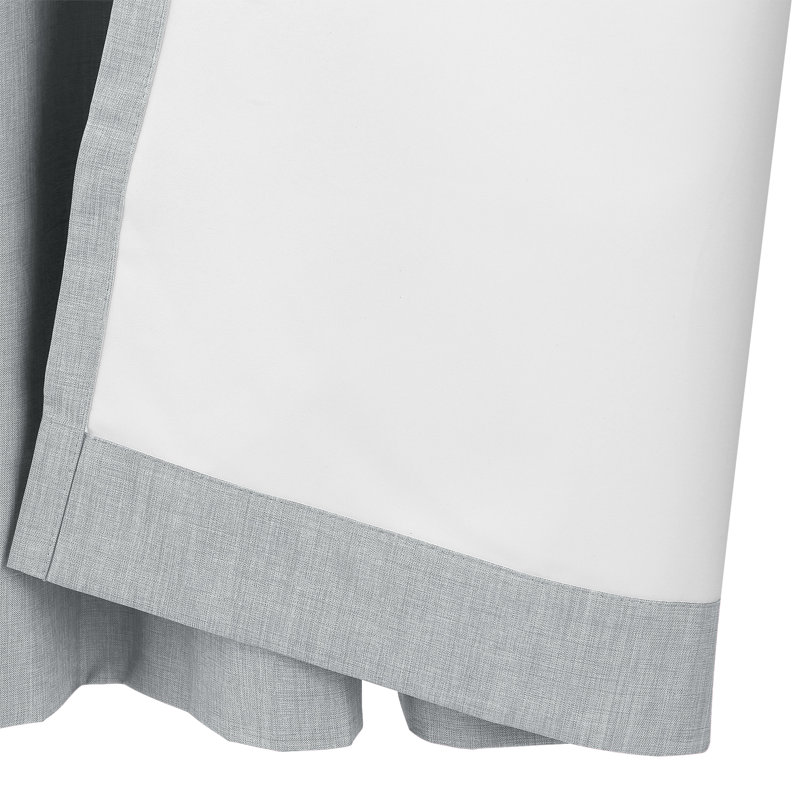 Eyelet Blackout Thermal Curtain, Duck Egg Blue, Width 229 x Drop 229 cm