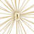 Metal 3D Long Spike Starburst Home Wall Decor Set-92214460