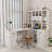 Modern L-shaped White Computer Desk For Home Office,wood Office Desk With Drawer And Bookcase-314858785