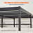 Tesfai 14'' Steel Platform Bed-867532885-823876194