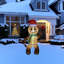 Lighted Inflatable Gingerbread Man Outdoor Christmas Decoration - 5'