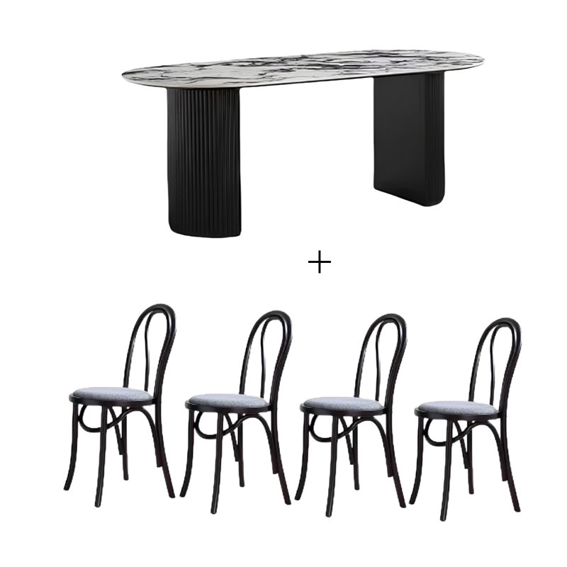 Ensemble de salle à manger Keiren, H 29,53 po x L 55,12 po x l 31,5 po