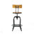 Tabouret de bar pivotant Oswalt
