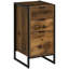 Collegiate 3 Drawer 39Cm W Tallboy Chest