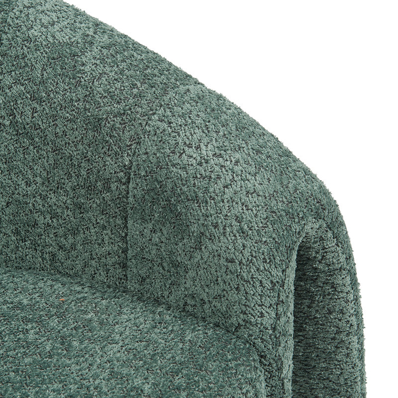 Taylor Textured Fabric Occasional Chair, Dark Green
