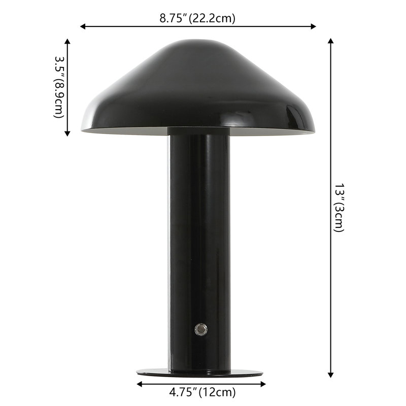 Lampe de table en métal 13 po Mckinstry