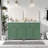 Bathroom Vanity With Ceramic Sink, Flip-Out Drawer, Storage Cabinet With U-Shaped Shelf & Soft-Close Doors, Solid Wood Frame Bathroom Cabinet With Storage Racks-1849747564