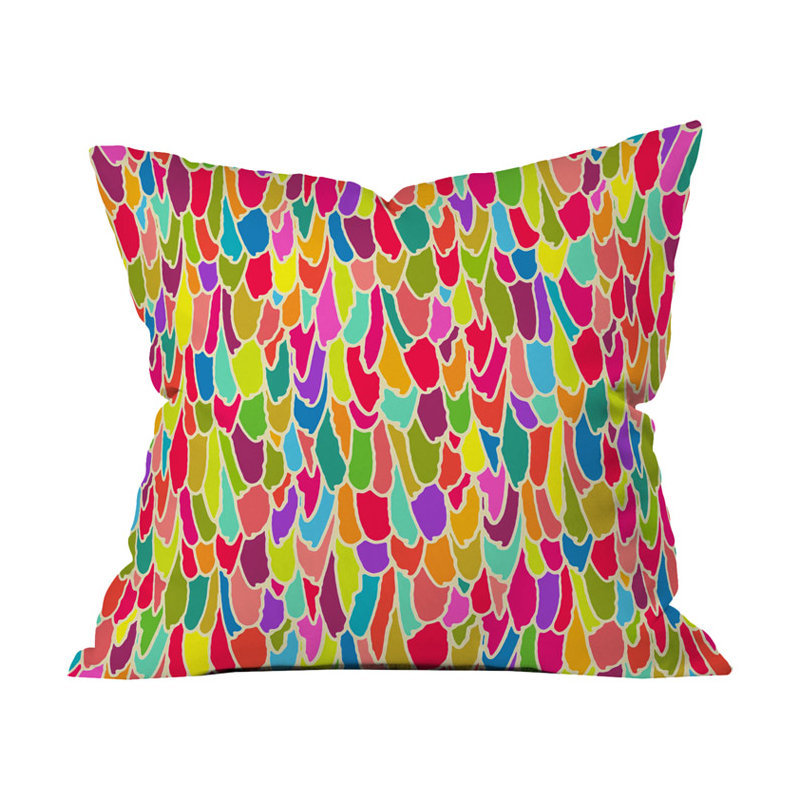 Coussin extérieur Sharon Turner Tickle Me, 18 po x 18 po