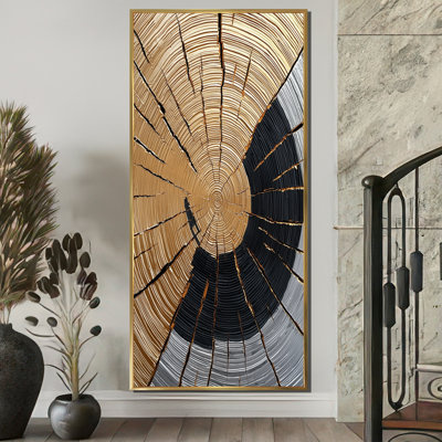 «Golden», glissade sur bois doré, racines de Serenity I - arbres