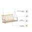 Balancelle de patio 2 places Outsunny-647934366-660132268