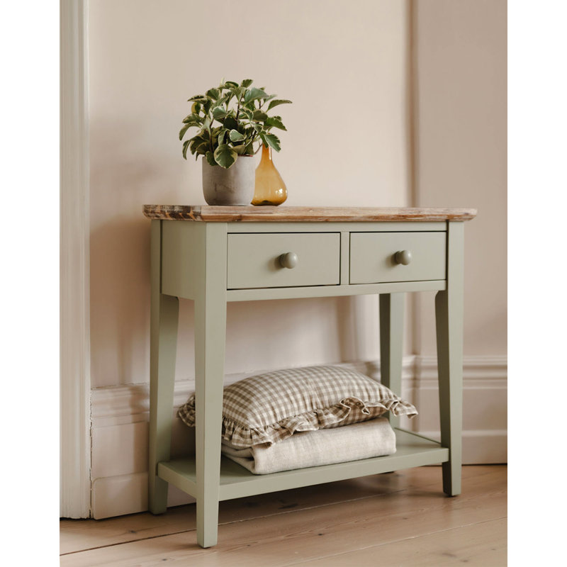 Bayou 82cm Console Table, Sage Green