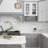 Strata 16 X 48 In. Matte White And Gray Ceramic Large Format Wall Tile (15.5 Sq Ft/Case) - 3 Pack