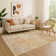 Premium Machine Washable Lubbers AMF1724 Geometric Rug