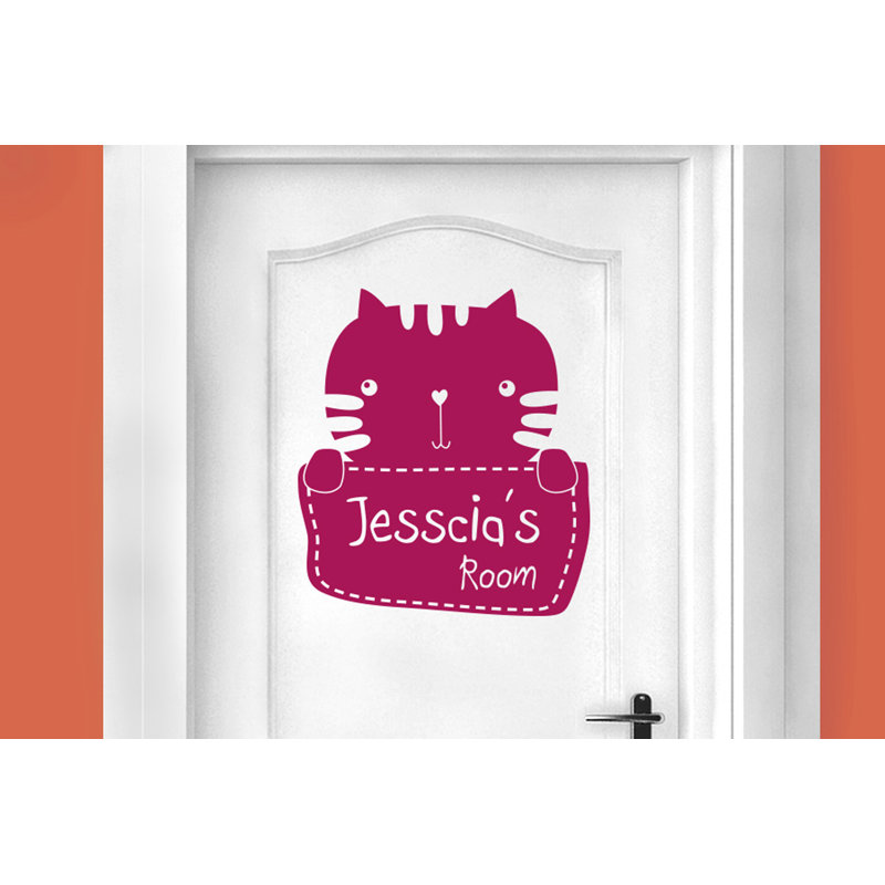 Animals Wall Decal, Violet