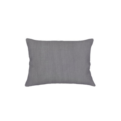 Classic Grey So Soft Linen Pillow 14x20 Cover Only