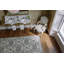 Marquis Geometric Area Rug in Gray/Silver/White-45410581
