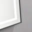 72" X 28" Wall Mounted Led Bathroom Mirror With Aluminum Frame, Fog, Memory, 3 Colours, For Silence Vanity Front And Backlight, Decorative Purposes