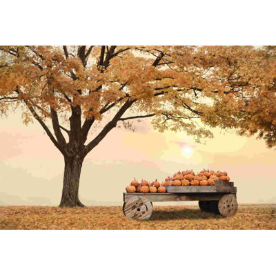 " Autumn Leaves And Pumpkins Please " by Lori Deiter