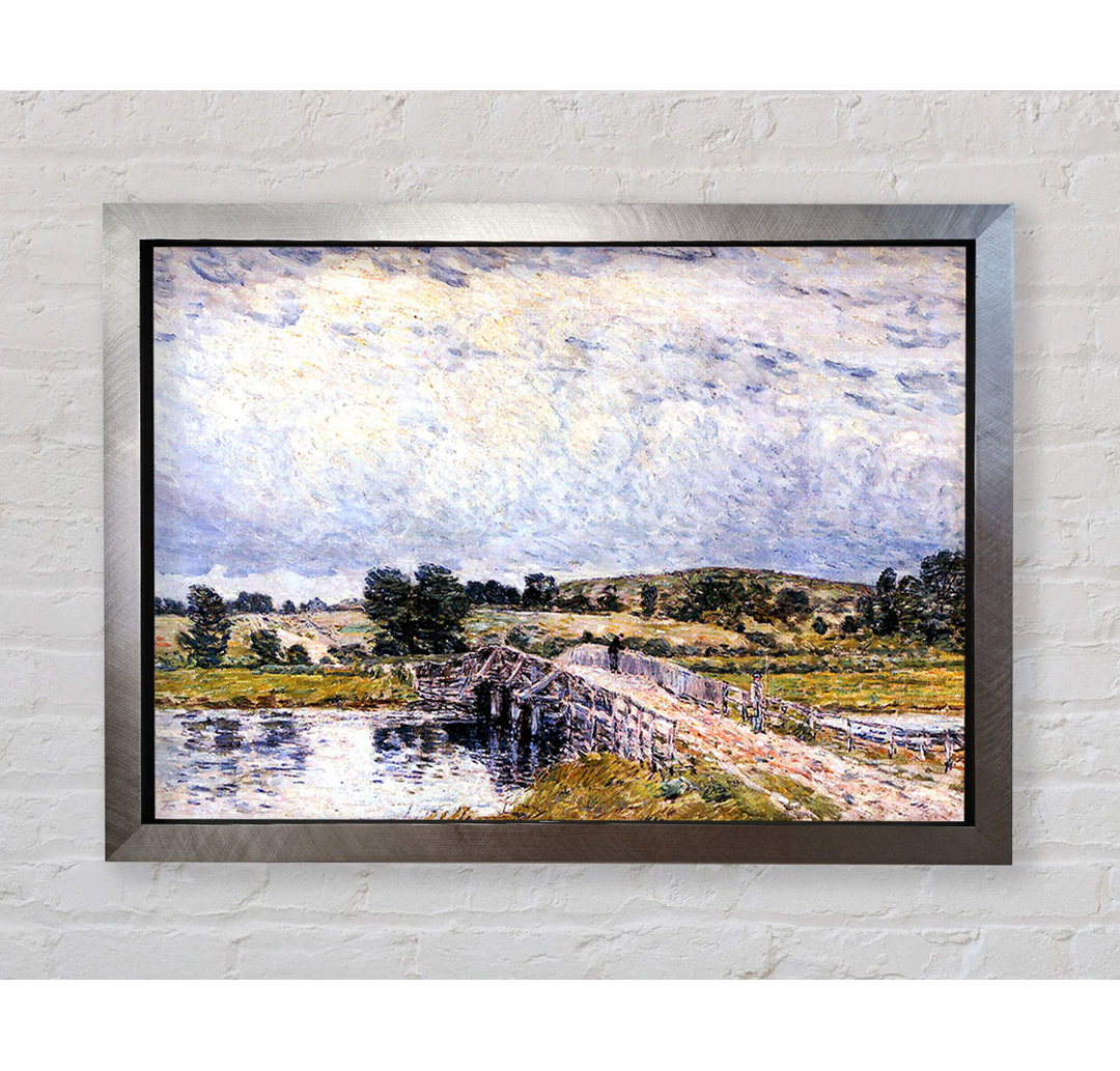 Die Brücke von Old Lyme von Childe Hassam - Einzelne Bilderrahmen Kunstdrucke