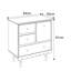 Siegmeyer Solid Wood Chest of Drawers with 3 Drawers-33196358