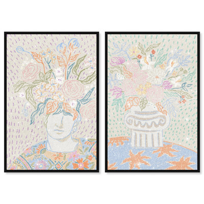 Summer Flourish Set Set by Oliver Gal