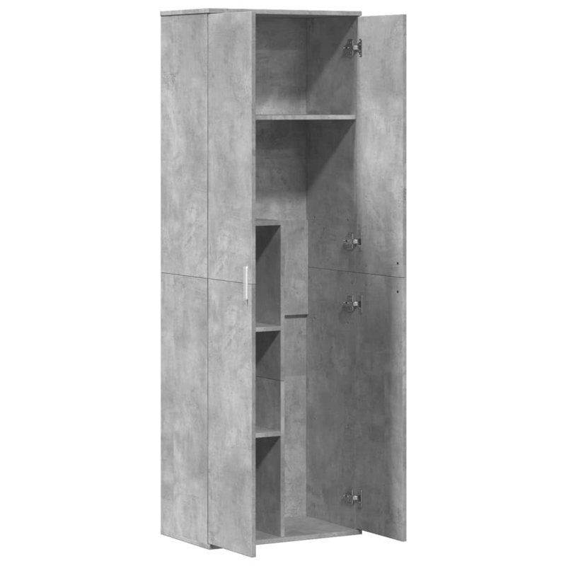 Safeer Storage Cabinet, Concrete grey