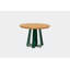 ARS Round Walnut Wood Dining Table-21385679-35181392-35181399