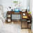 59.05'' Reversible L -Shaped Desk with Monitor Stand