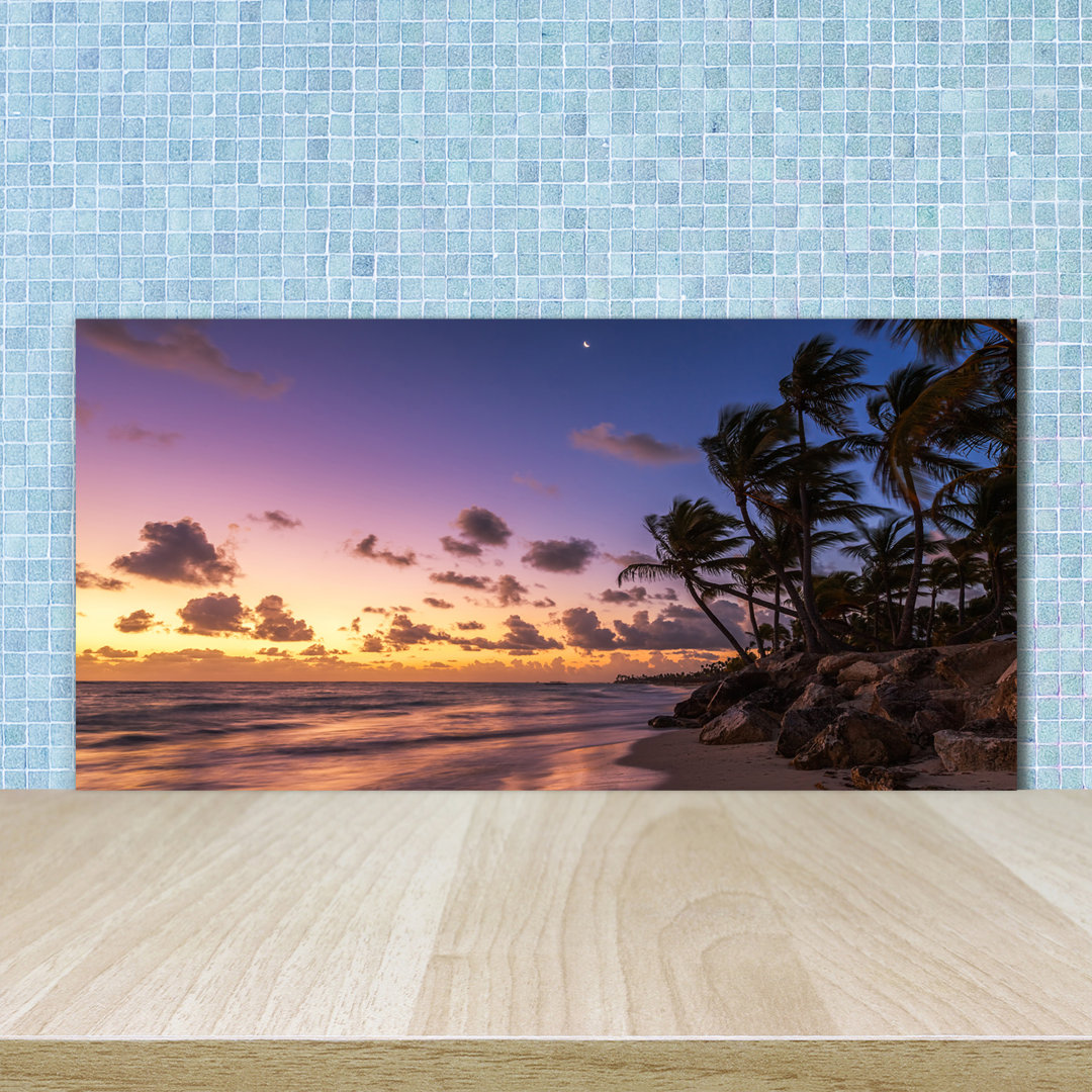 Kwinana West on the Beach 50cm x 100cm Glass Panel
