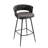 Kymberlynn Swivel Upholstered Low Back Bar & Counter Stool With Metal Frame-1926543887-1912750046