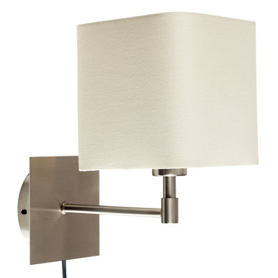 Alsfeld Plug-in Armed Sconce