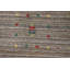 Tapis tribal rayé Gabbeh 6 x 8
