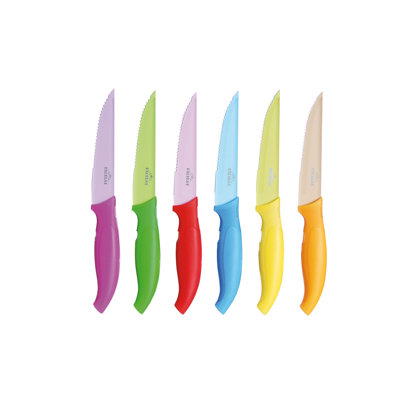 Excelsa 6 Piece Stainless Steel Steak Knife Set