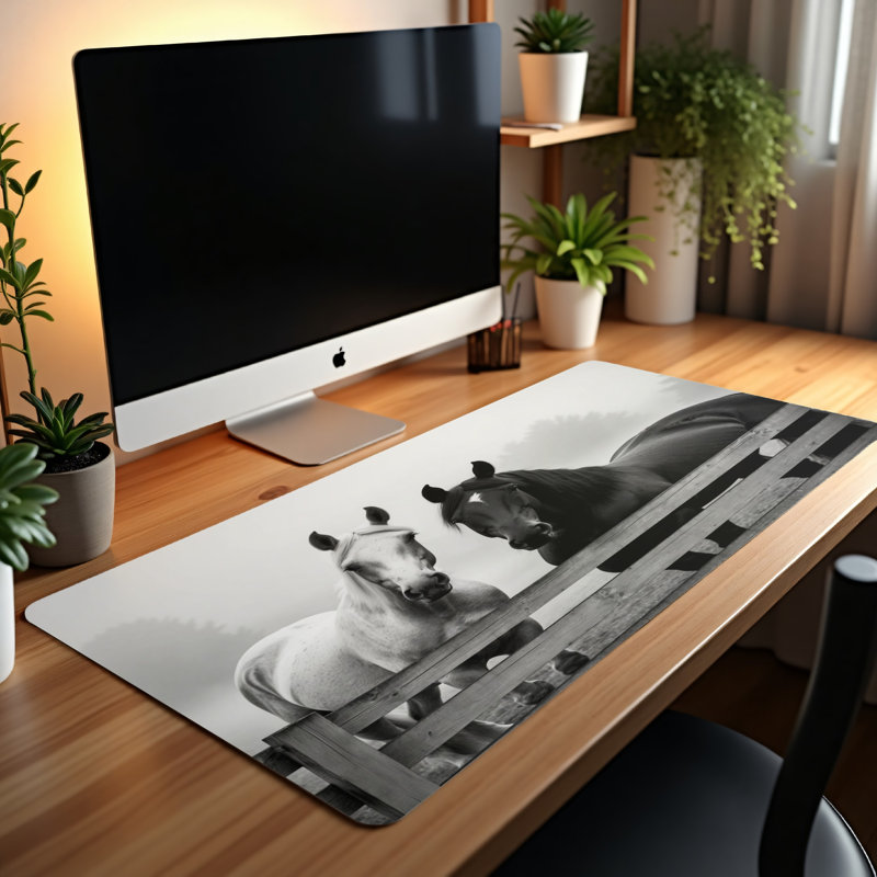 Polyester Desk Pad, 14.4x12.1