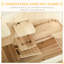 Maison pour 3 souris en bois