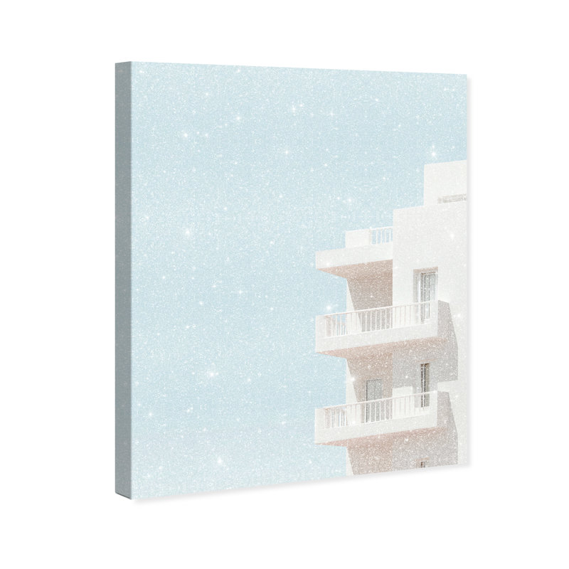 Sand Tinted Tiers II Print by Oliver Gal, 36"H x 30"W, Gallery Wrapped