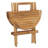 Tusarora Solid Teak Folding Round Table