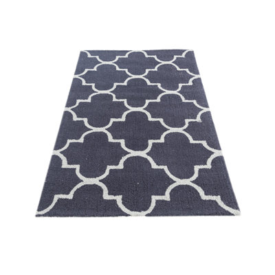 Iverson Navy Blue Rug