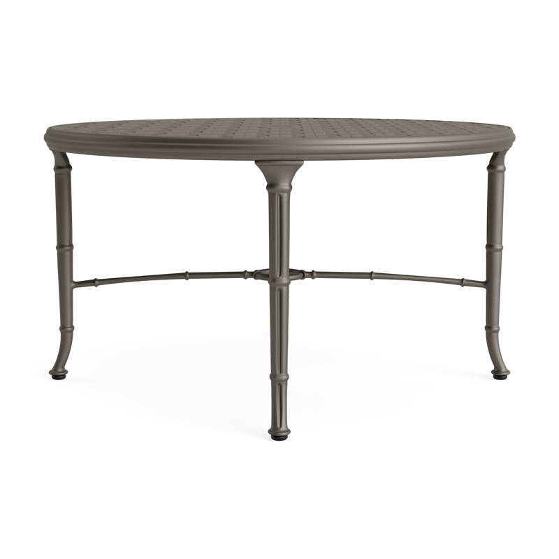 Calcutta Outdoor Round Chat Table, Mica
