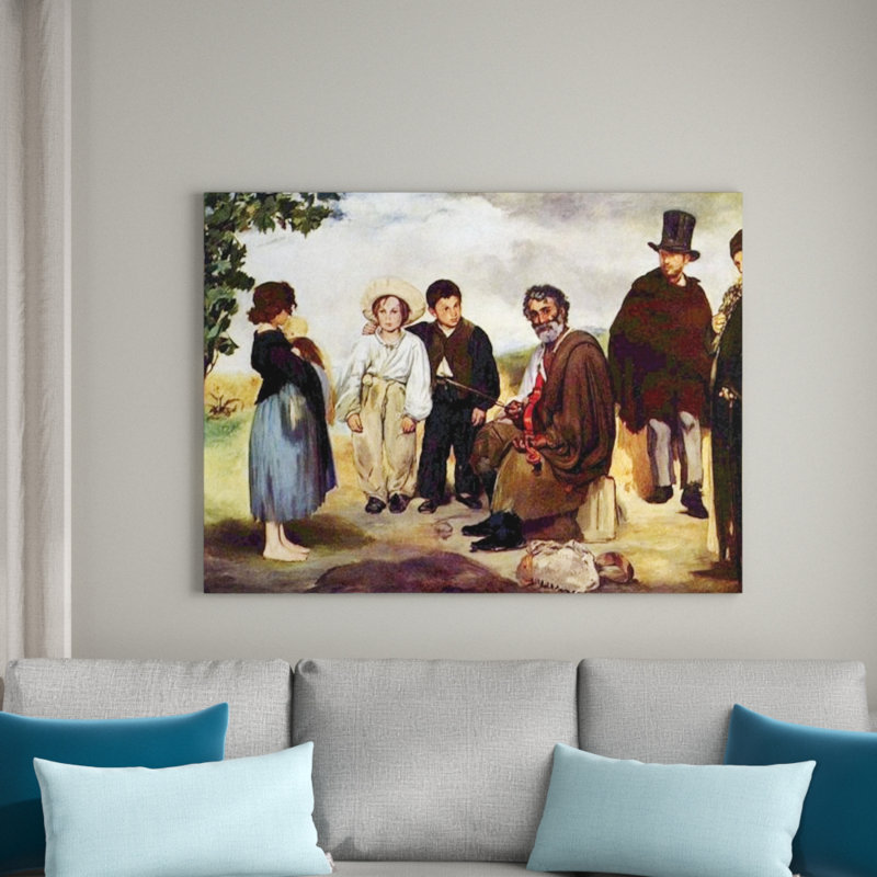 Edouard Manet - Wrapped Canvas Painting, 90cm H x 120cm W x 1.8cm D