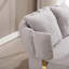 Causeuse en tissu Donneta Boucle-385583248